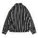 ǥХ꡼㥱å Delivery Jacket  Stripe Black