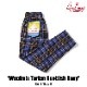 եѥ Chef Pants Woolmix Tartan Scottish Navy