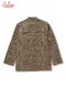 �����ե����� Chef Coat Long Sleeve Vented Leopard Beige