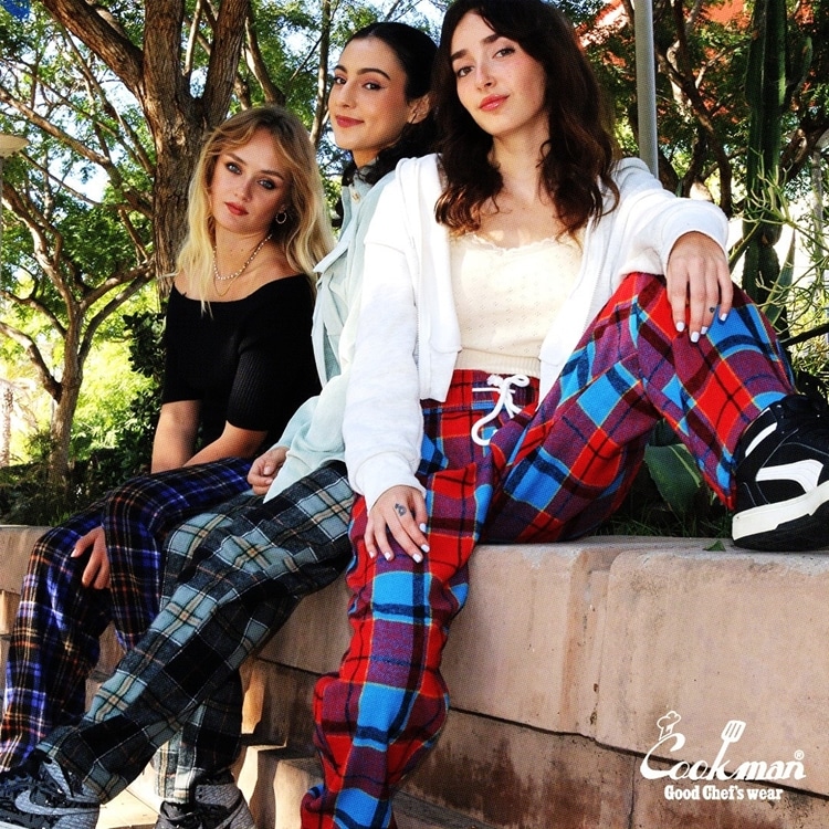 �����եѥ�� Chef Pants Woolmix Tartan Original Red