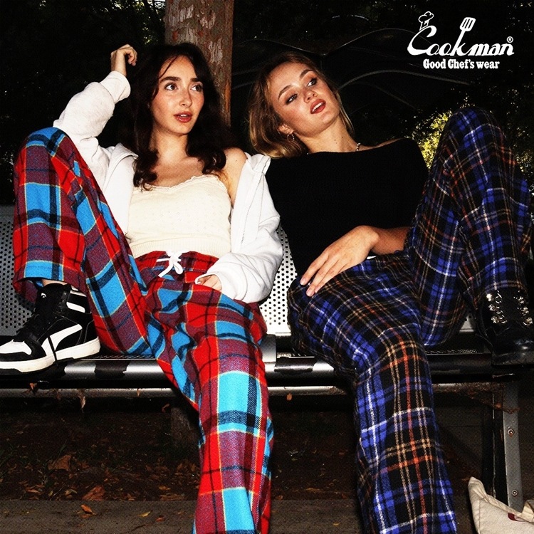 �����եѥ�� Chef Pants Woolmix Tartan Original Red