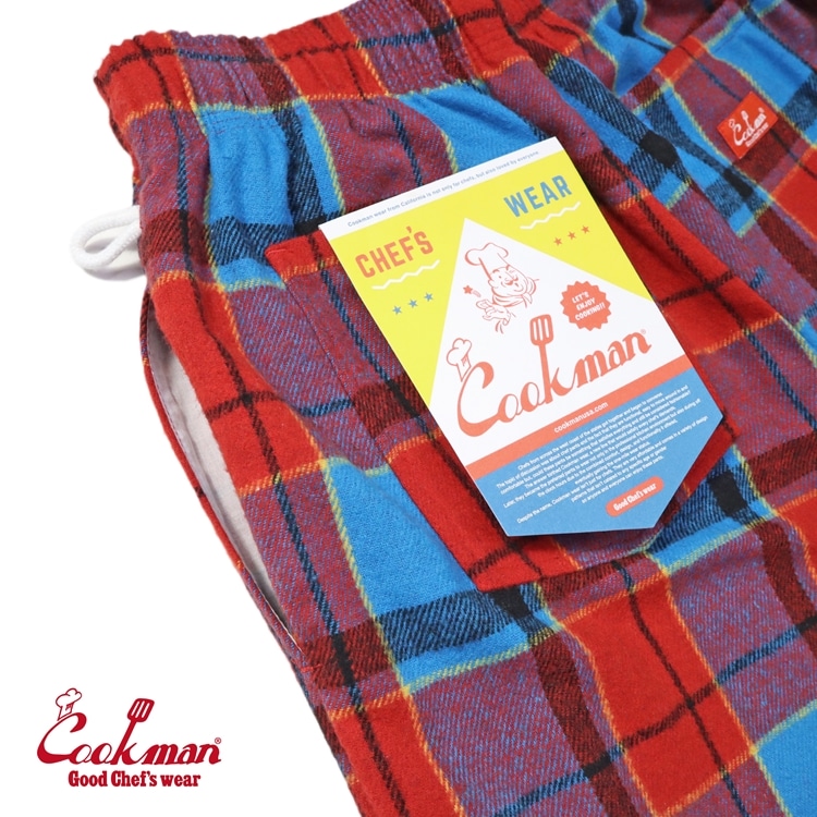 �����եѥ�� Chef Pants Woolmix Tartan Original Red