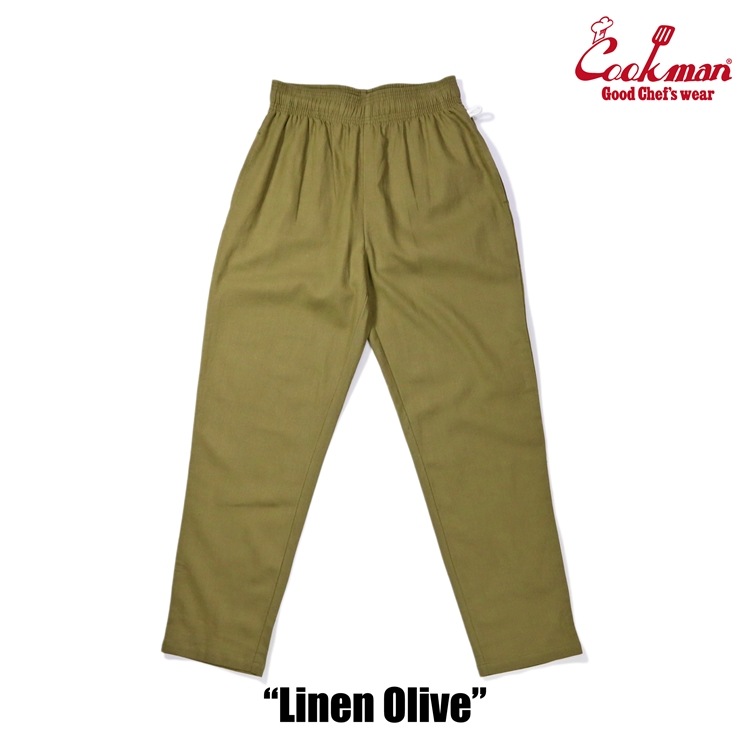 եѥ Chef Pants Linen Olive