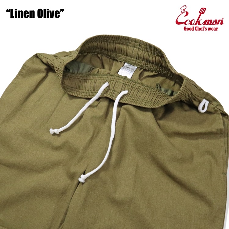 եѥ Chef Pants Linen Olive