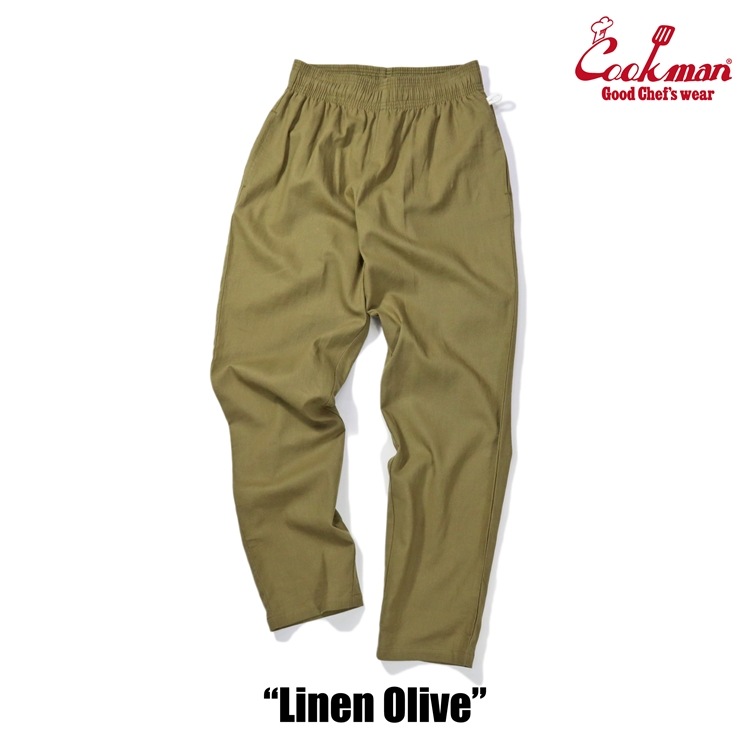 եѥ Chef Pants Linen Olive