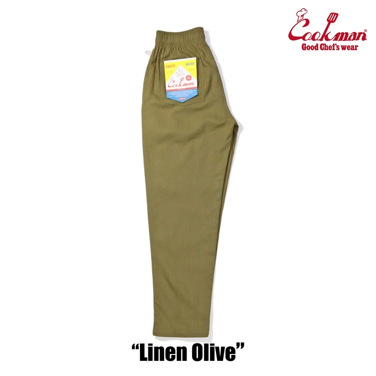 եѥ Chef Pants Linen Olive