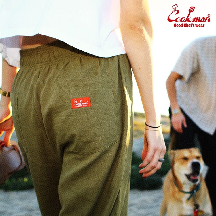 եѥ Chef Pants Linen Olive