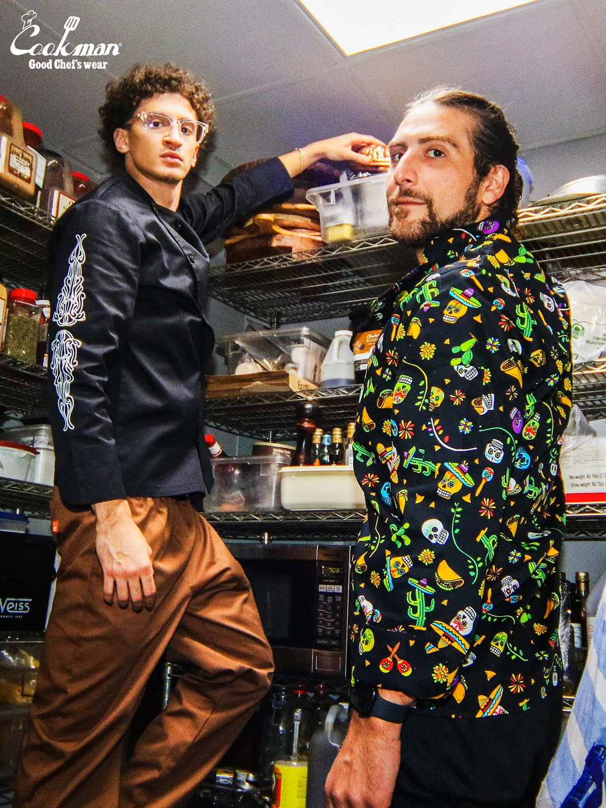 �����ե����� Chef Coat Long Sleeve Vented Mexico