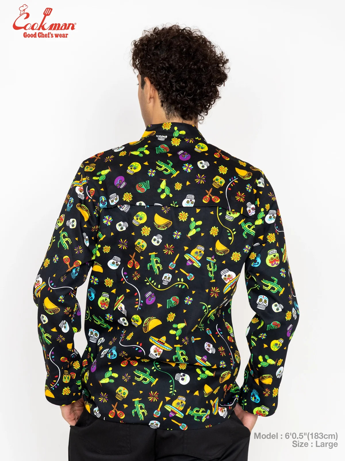 �����ե����� Chef Coat Long Sleeve Vented Mexico