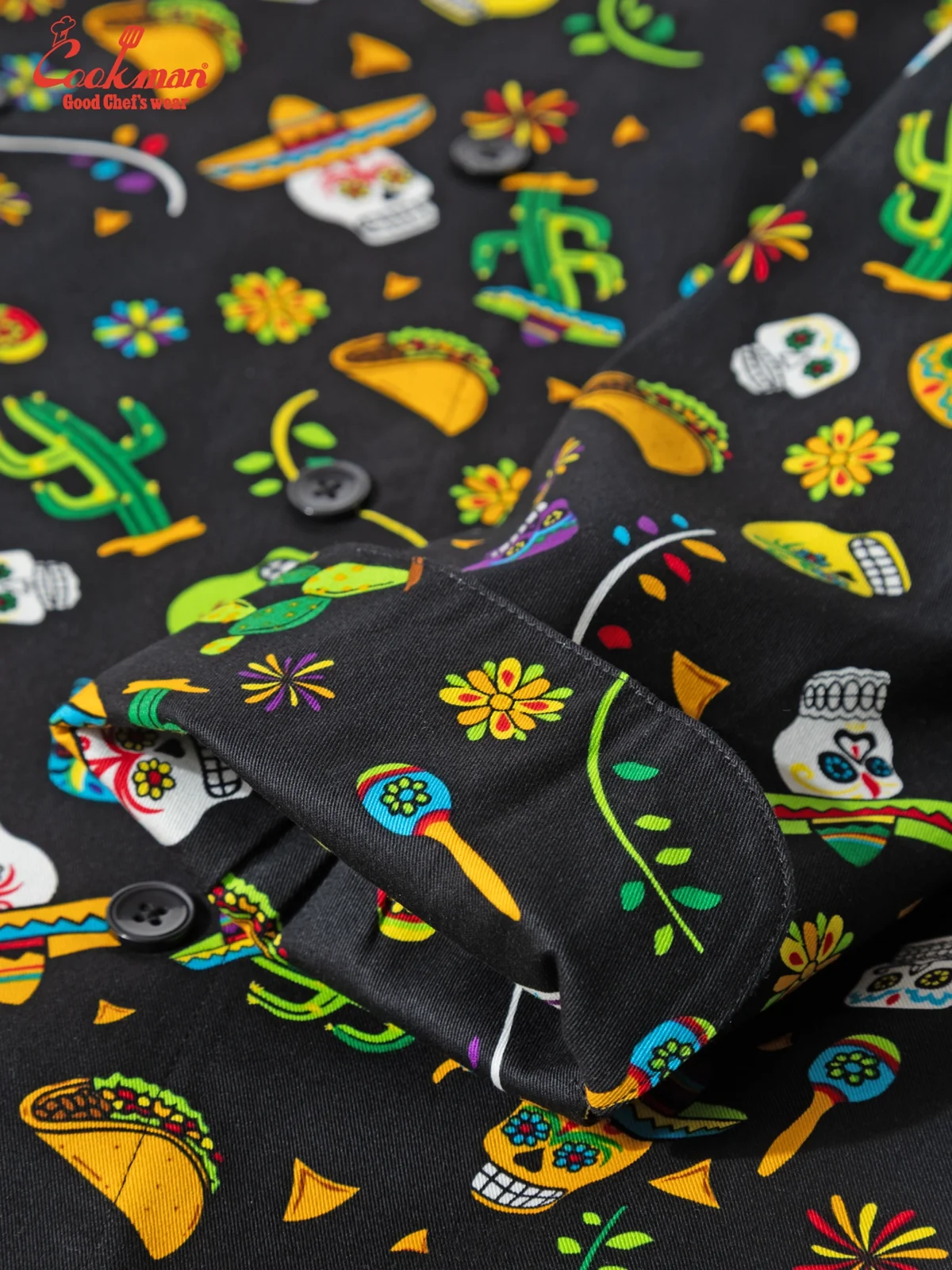 �����ե����� Chef Coat Long Sleeve Vented Mexico