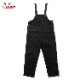 С Fisherman's Bib Overall Corduroy Black