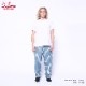 եѥ Chef Pants Stripe Malibu Blue