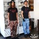 եѥ Chef Pants Stripe Malibu Blue