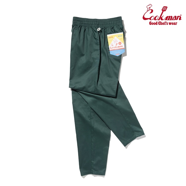 �����եѥ�� Chef Pants Dark Green Plus Size