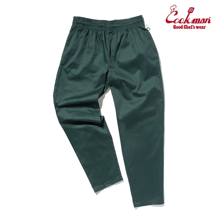 �����եѥ�� Chef Pants Dark Green Plus Size
