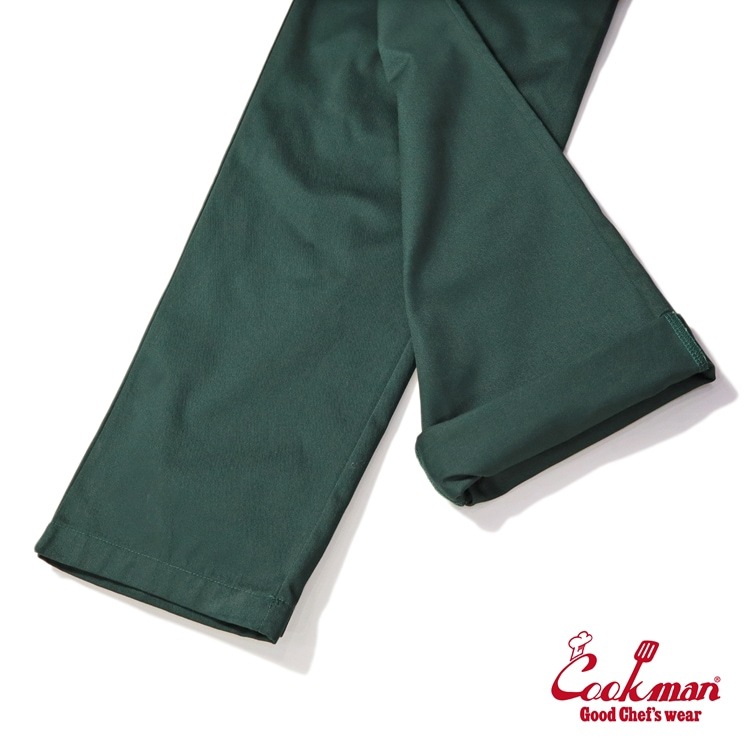 �����եѥ�� Chef Pants Dark Green Plus Size