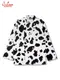 �����ե����� Chef Coat Long Sleeve Vented Cow White