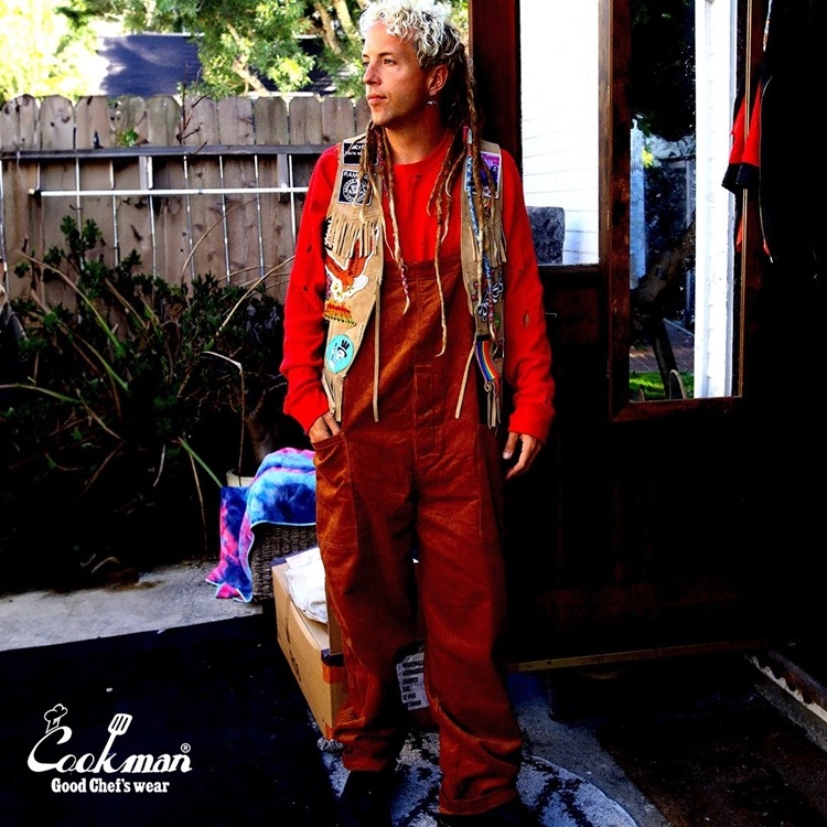 �����С������� Fisherman's Bib Overall Corduroy Brown