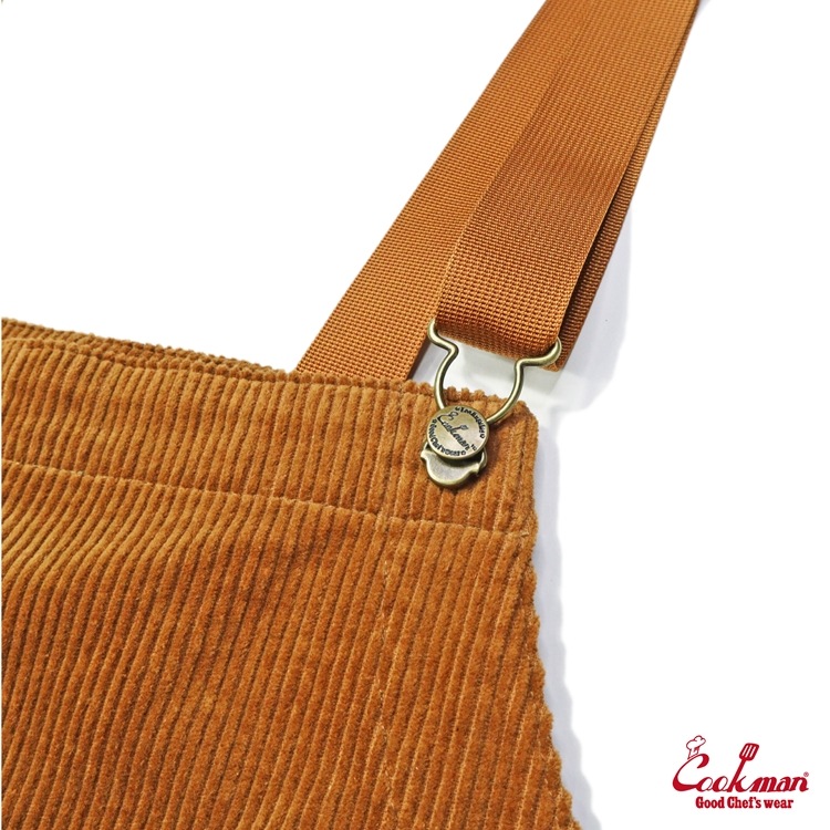�����С������� Fisherman's Bib Overall Corduroy Brown