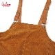 �����С������� Fisherman's Bib Overall Corduroy Brown