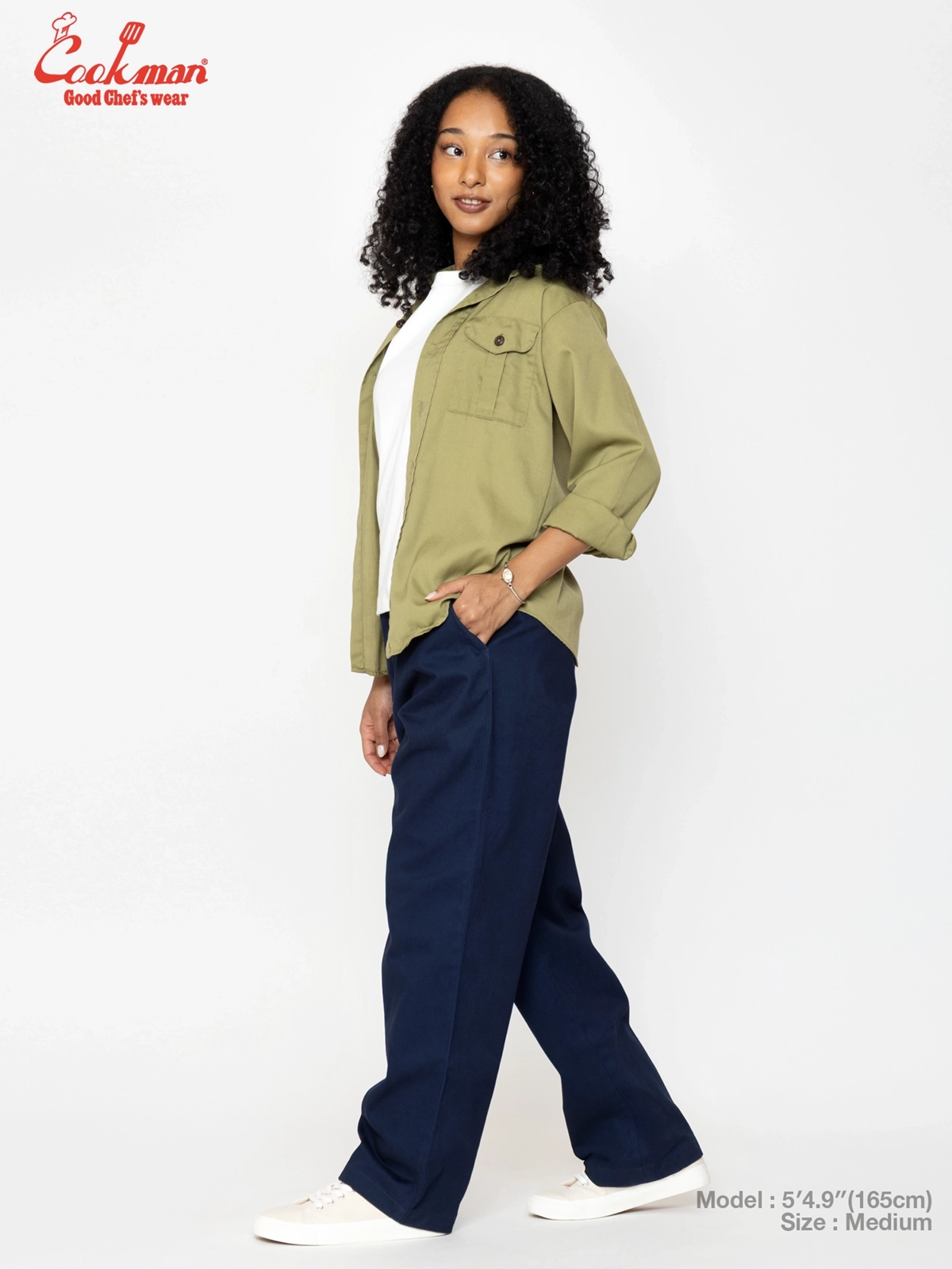 �إ�ơ����磻�ɥѥ�� Heritage Wide Pants Heavy Twill Navy