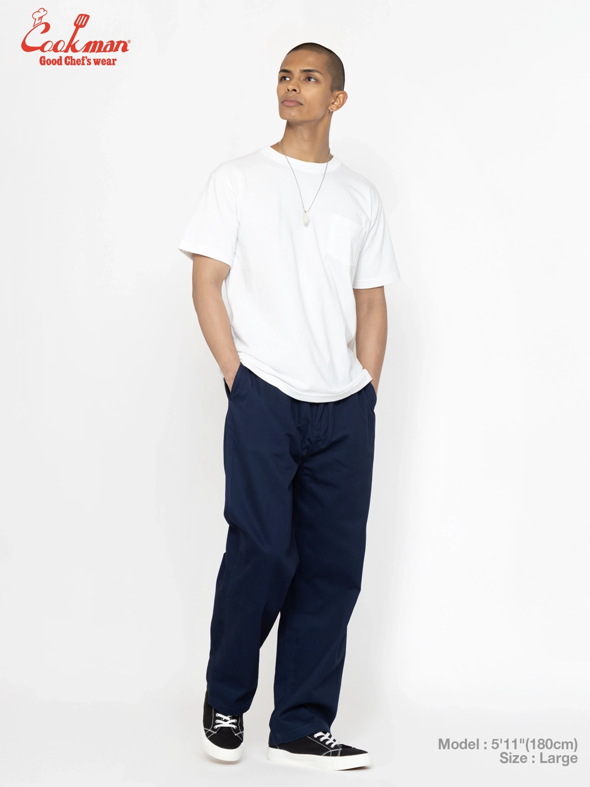 �إ�ơ����磻�ɥѥ�� Heritage Wide Pants Heavy Twill Navy