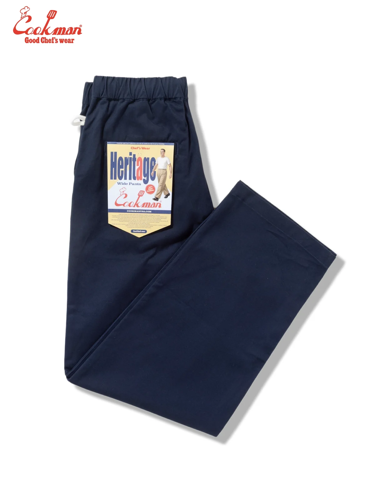 �إ�ơ����磻�ɥѥ�� Heritage Wide Pants Heavy Twill Navy