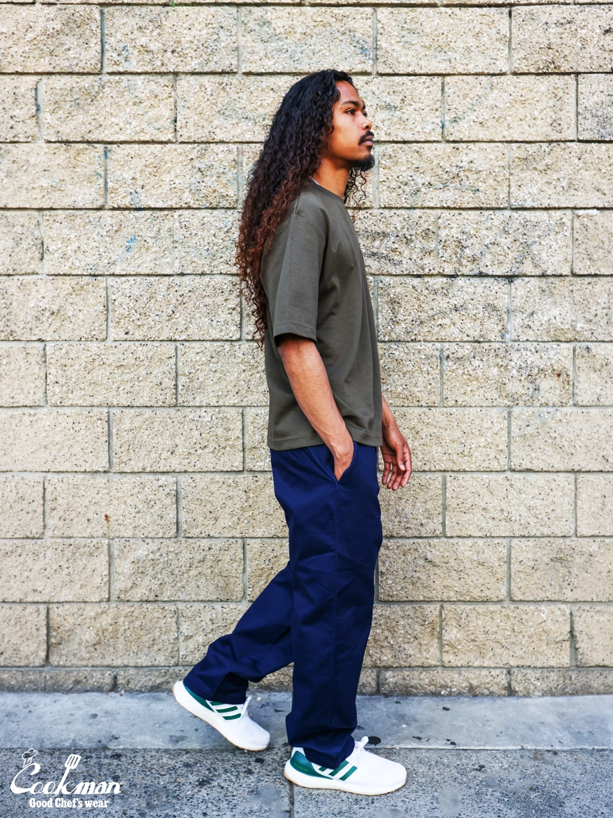 �إ�ơ����磻�ɥѥ�� Heritage Wide Pants Heavy Twill Navy