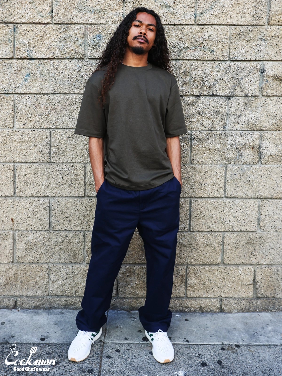 �إ�ơ����磻�ɥѥ�� Heritage Wide Pants Heavy Twill Navy