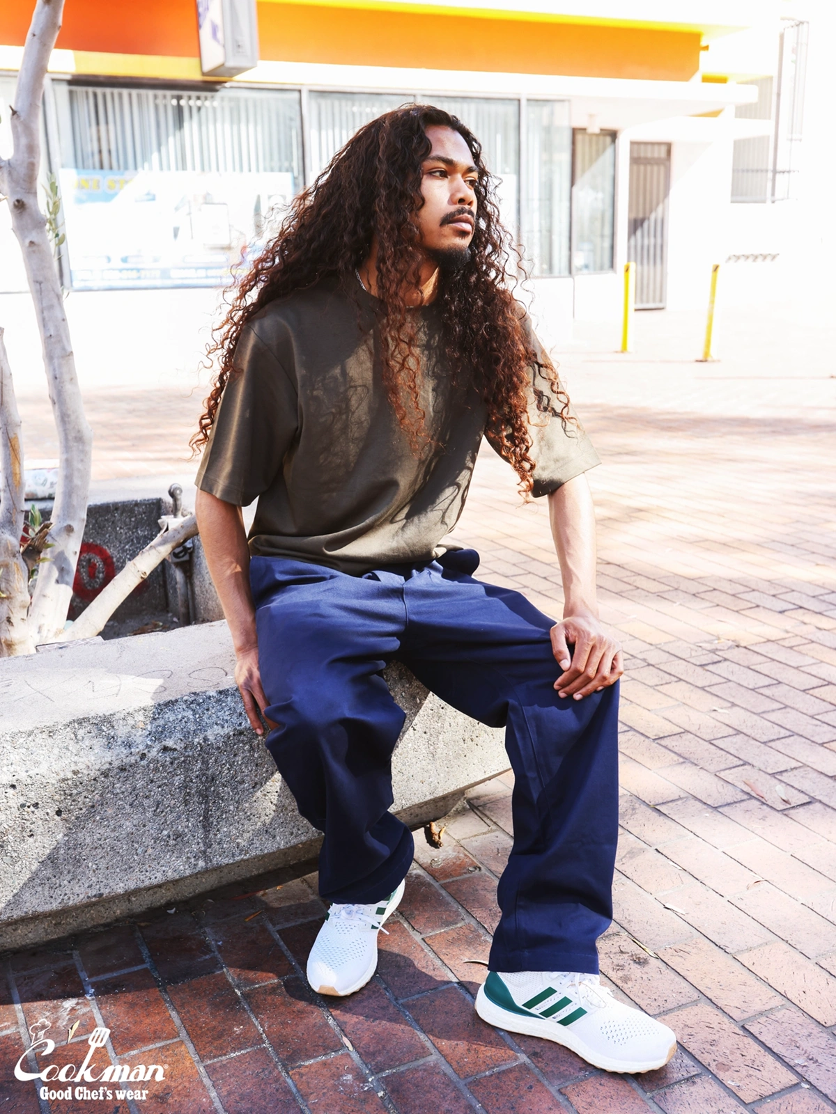 �إ�ơ����磻�ɥѥ�� Heritage Wide Pants Heavy Twill Navy
