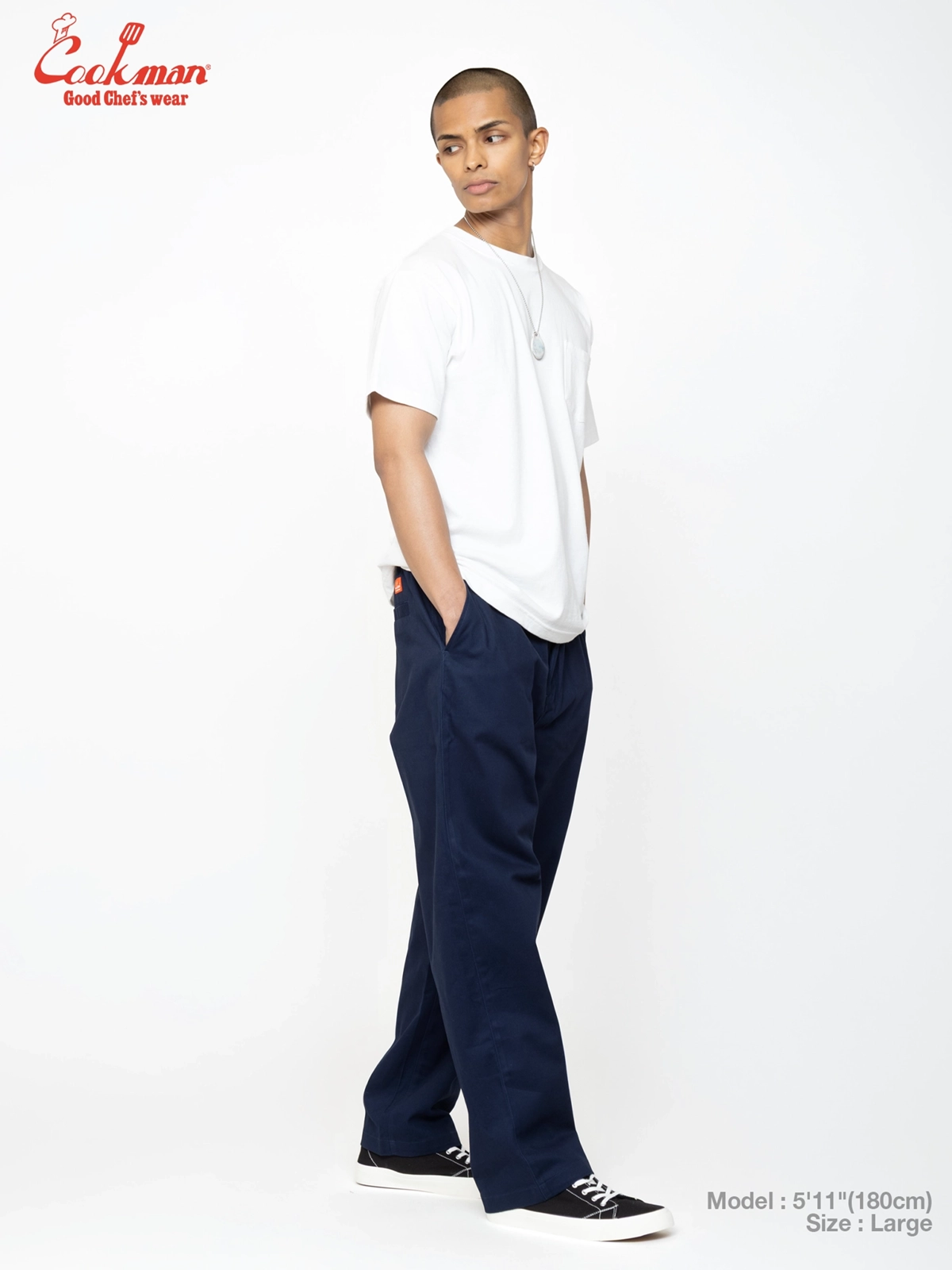 �إ�ơ����磻�ɥѥ�� Heritage Wide Pants Heavy Twill Navy