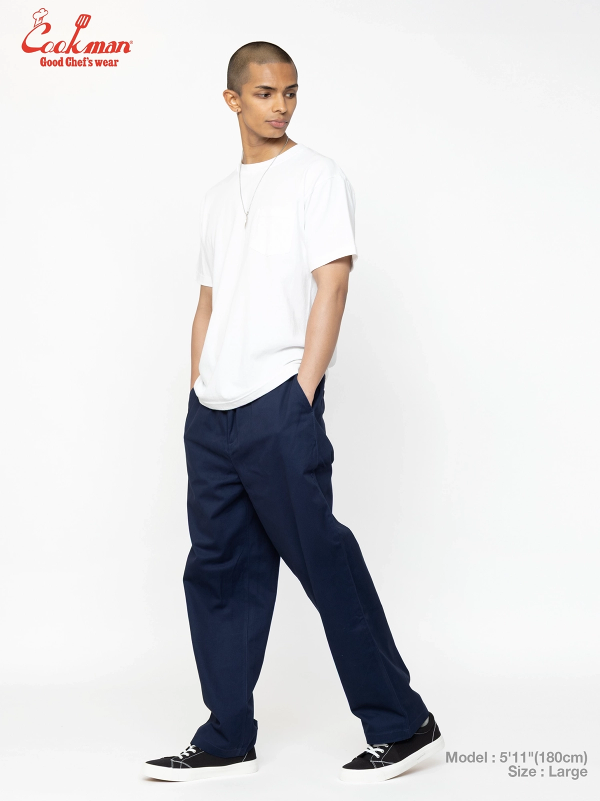 �إ�ơ����磻�ɥѥ�� Heritage Wide Pants Heavy Twill Navy