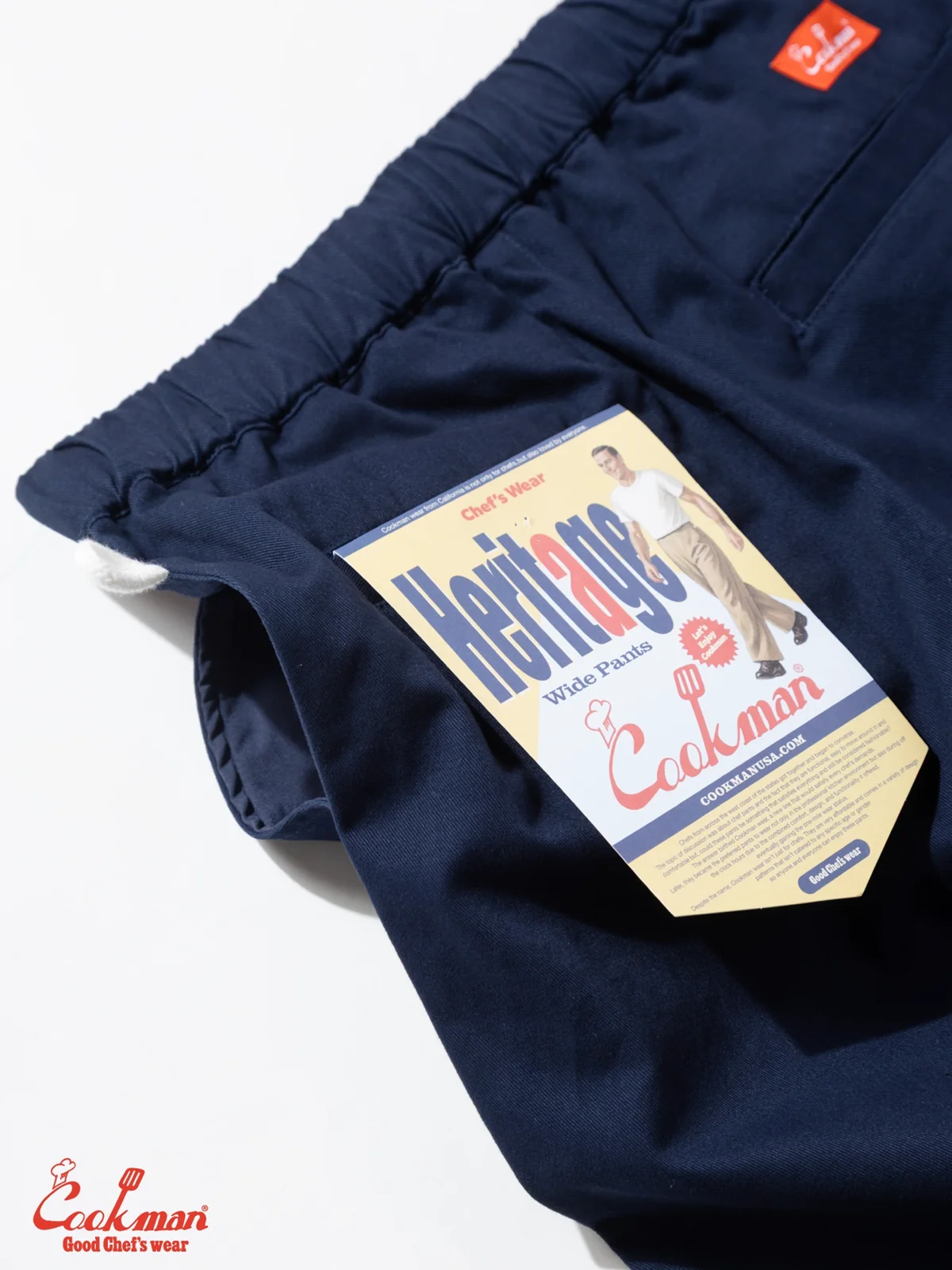 �إ�ơ����磻�ɥѥ�� Heritage Wide Pants Heavy Twill Navy