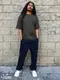 �إ�ơ����磻�ɥѥ�� Heritage Wide Pants Heavy Twill Navy