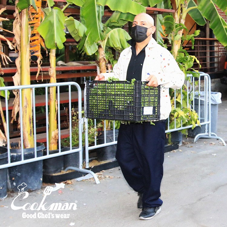 �����եѥ�� Chef Pants Flannel Navy