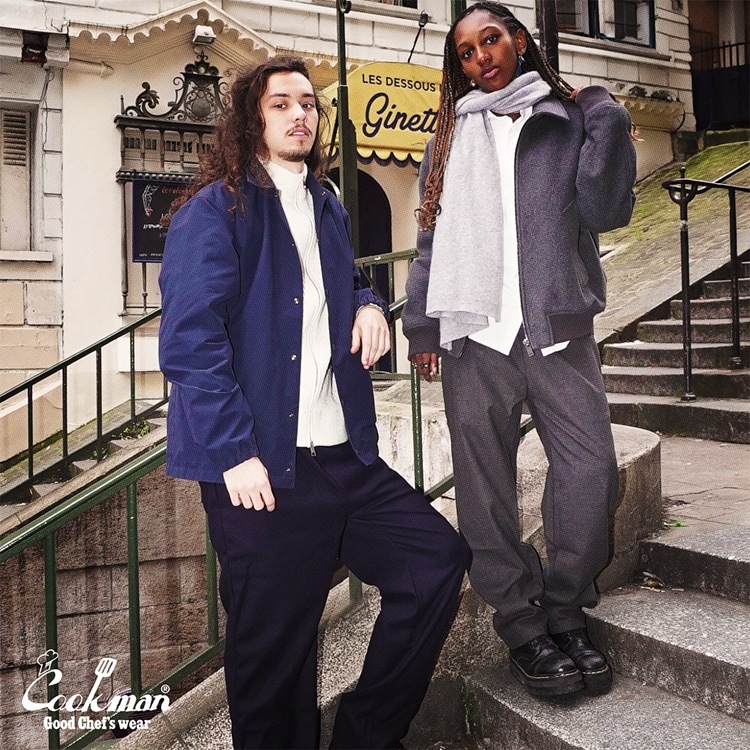 �����եѥ�� Chef Pants Flannel Navy