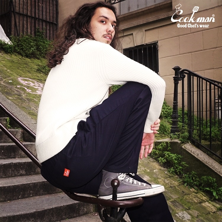 �����եѥ�� Chef Pants Flannel Navy