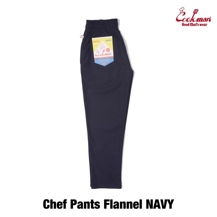 �����եѥ�� Chef Pants Flannel Navy
