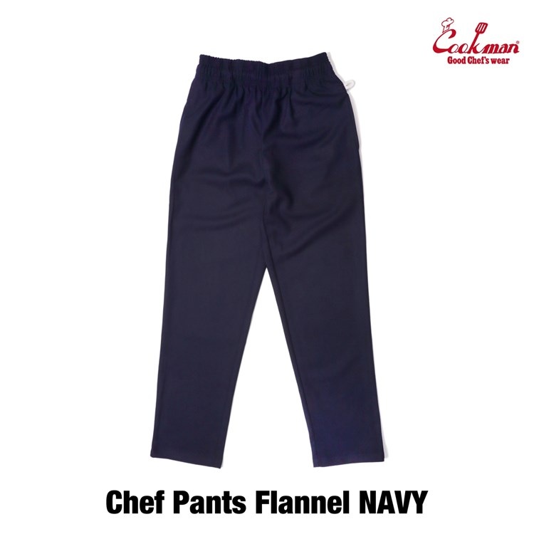 �����եѥ�� Chef Pants Flannel Navy