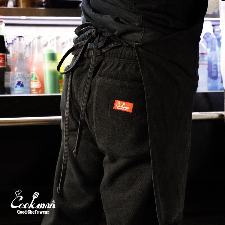 �����եѥ�� Chef Pants Fleece Black