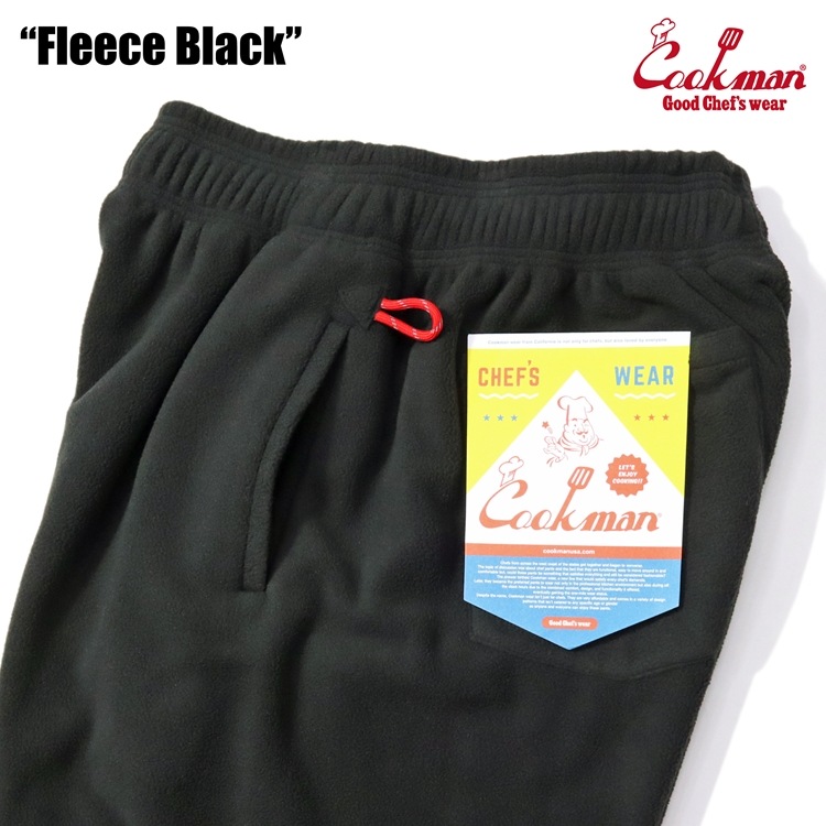 �����եѥ�� Chef Pants Fleece Black