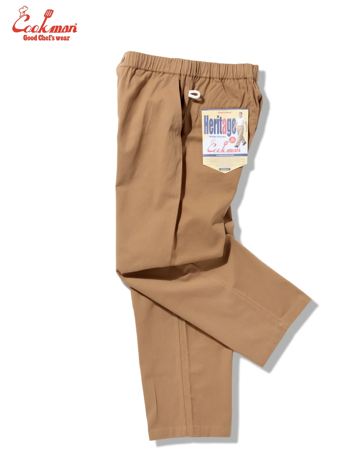 �إ�ơ����磻�ɥѥ�� Heritage Wide Pants Heavy Twill Beige