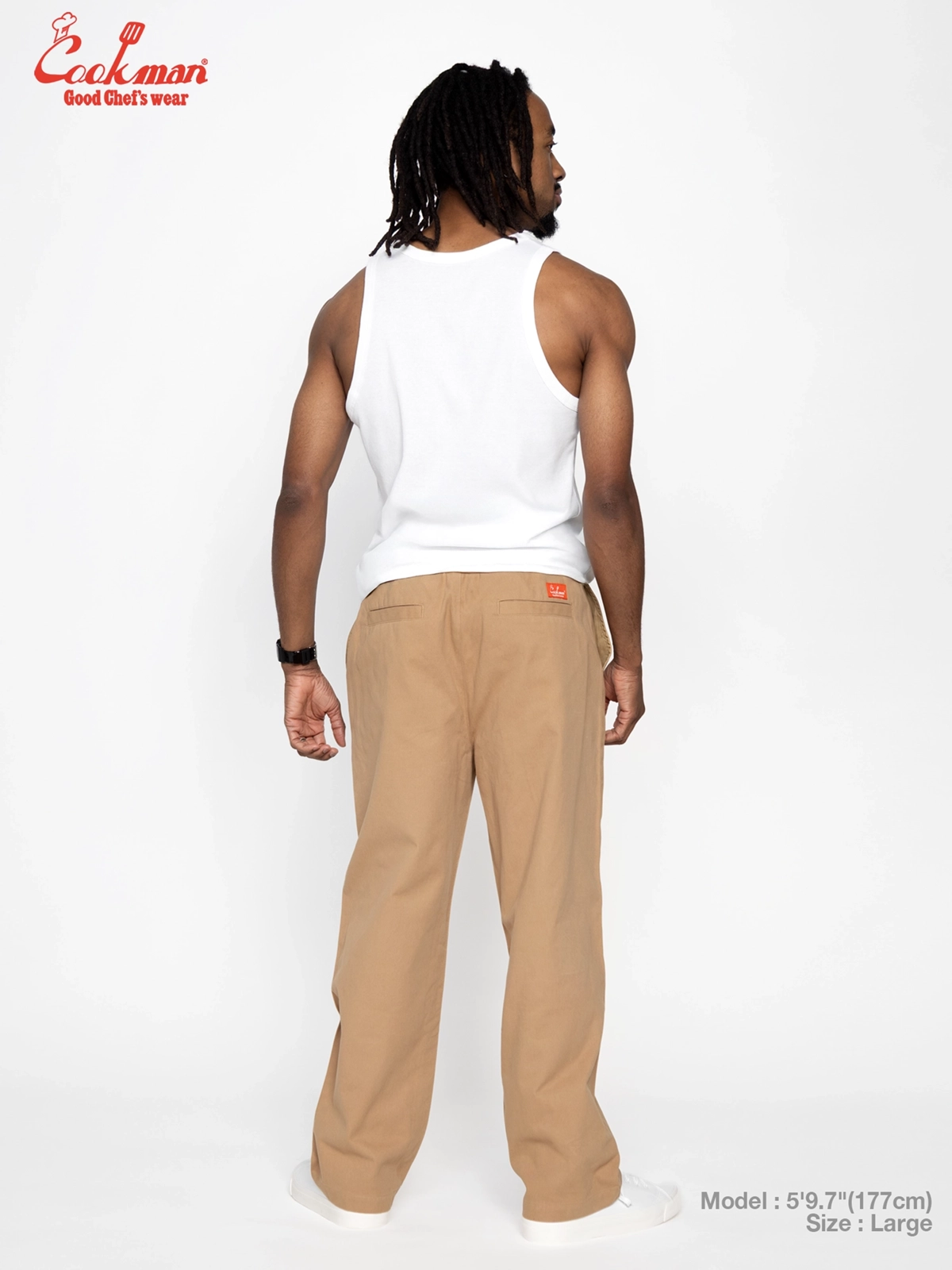 �إ�ơ����磻�ɥѥ�� Heritage Wide Pants Heavy Twill Beige