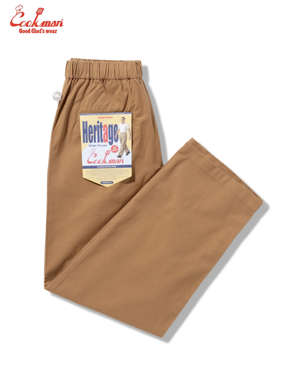 �إ�ơ����磻�ɥѥ�� Heritage Wide Pants Heavy Twill Beige