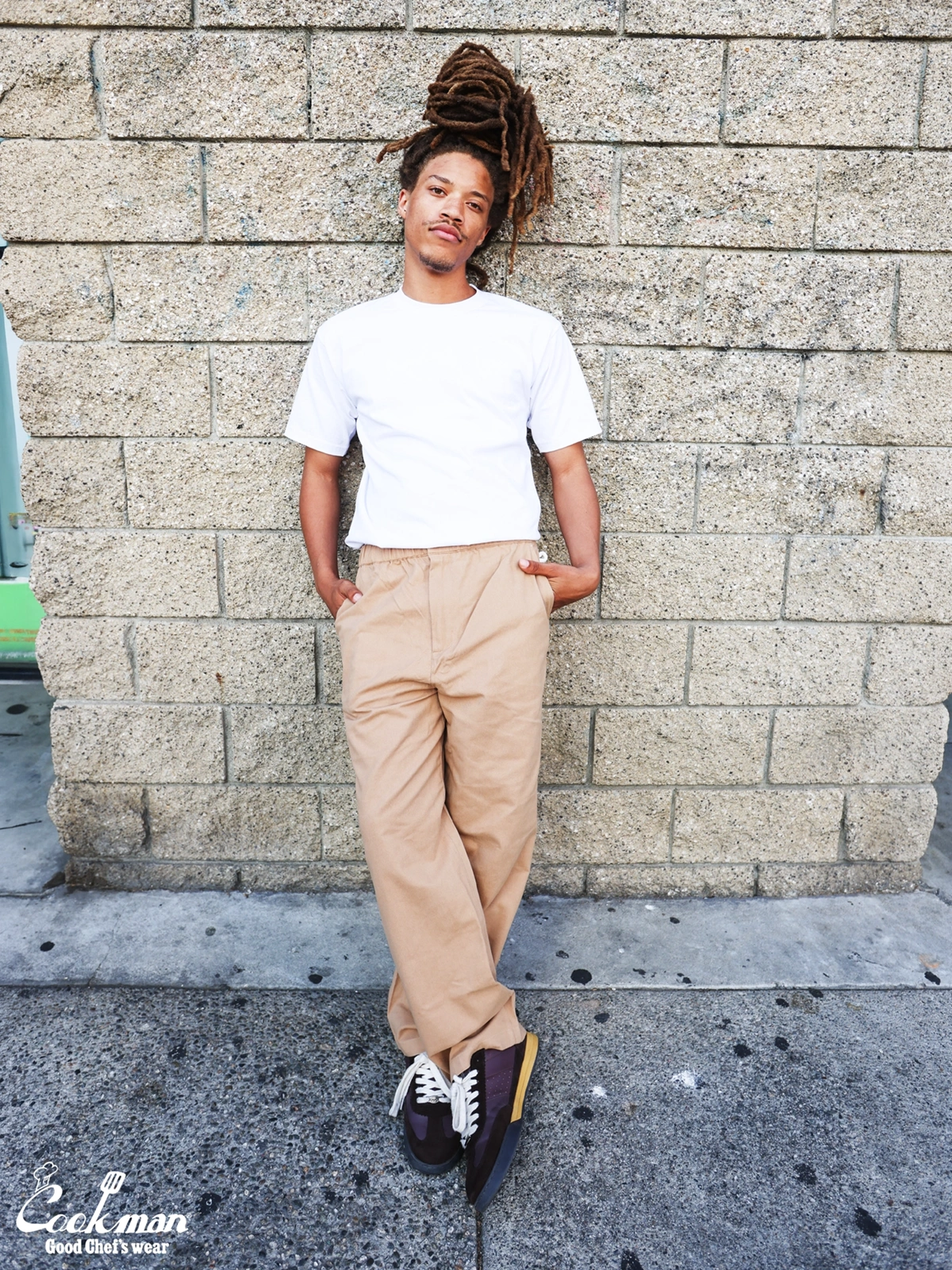�إ�ơ����磻�ɥѥ�� Heritage Wide Pants Heavy Twill Beige