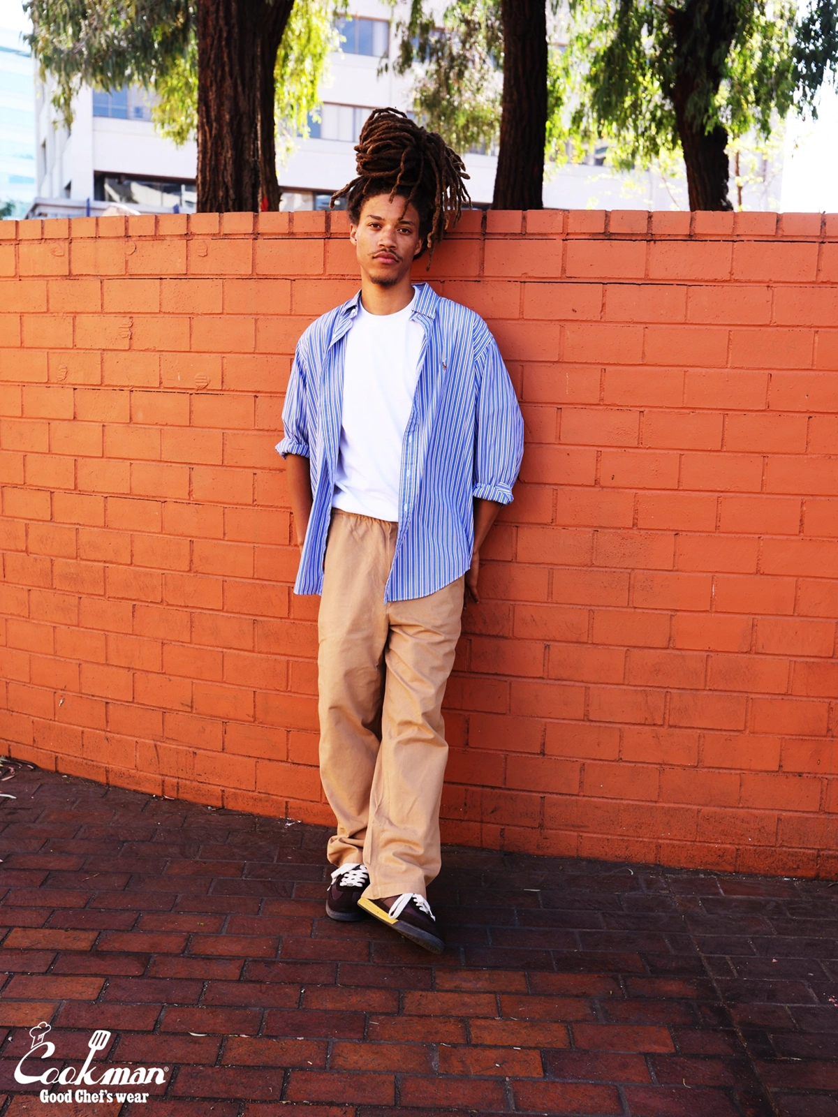 �إ�ơ����磻�ɥѥ�� Heritage Wide Pants Heavy Twill Beige