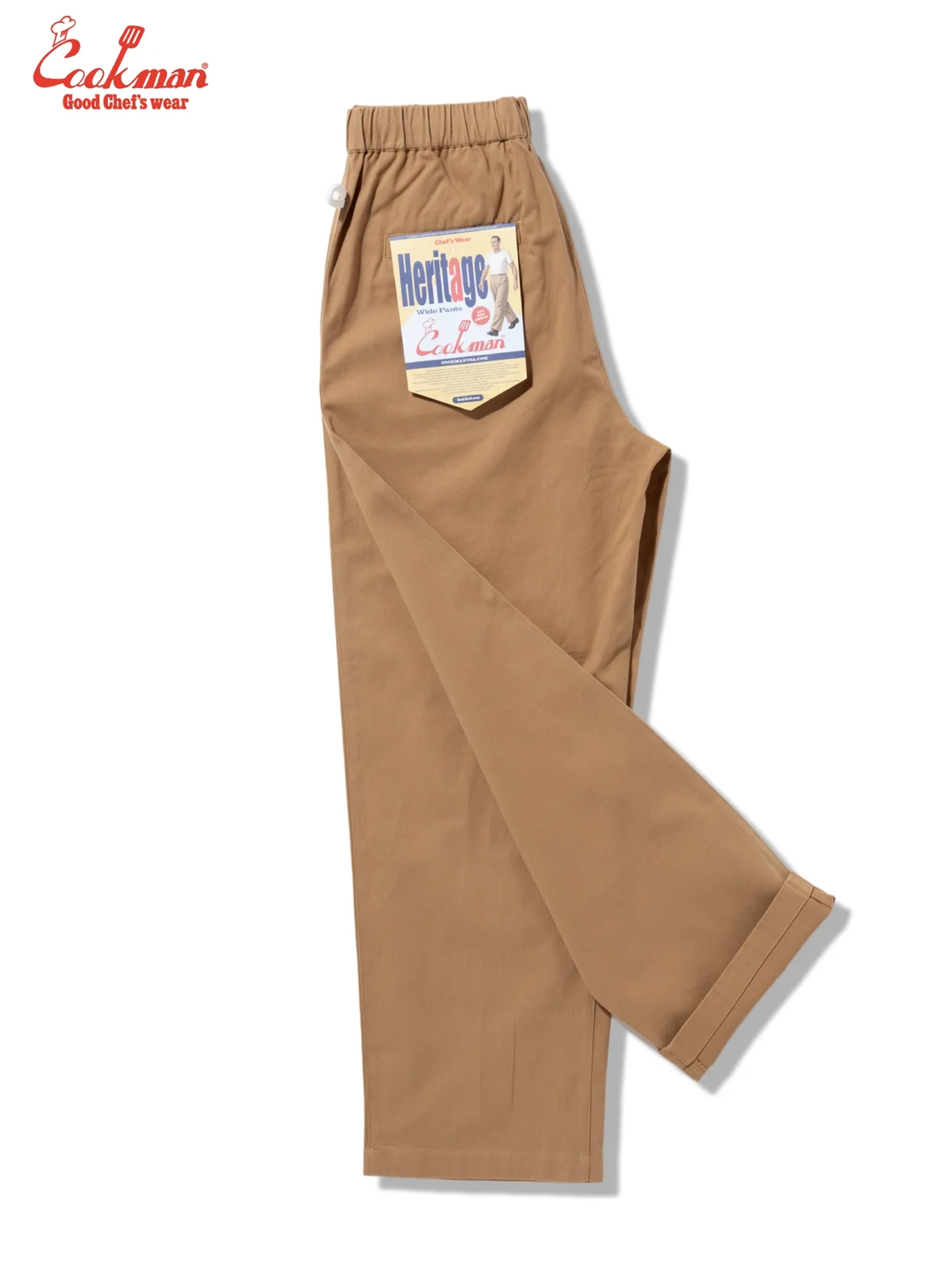 �إ�ơ����磻�ɥѥ�� Heritage Wide Pants Heavy Twill Beige