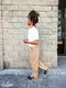 �إ�ơ����磻�ɥѥ�� Heritage Wide Pants Heavy Twill Beige