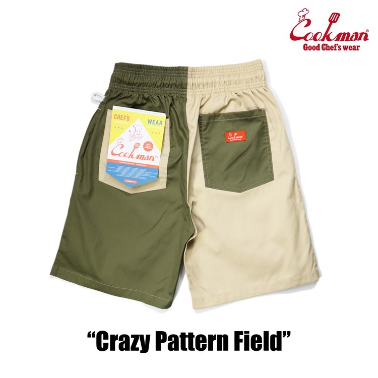 �����եѥ�� Chef Pants Short Crazy Pattern Field