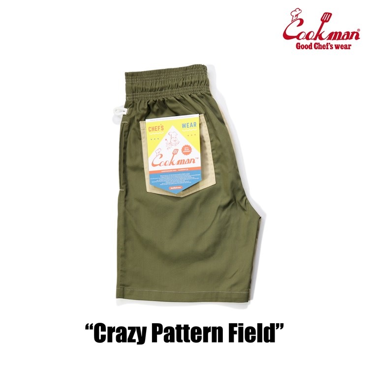 �����եѥ�� Chef Pants Short Crazy Pattern Field